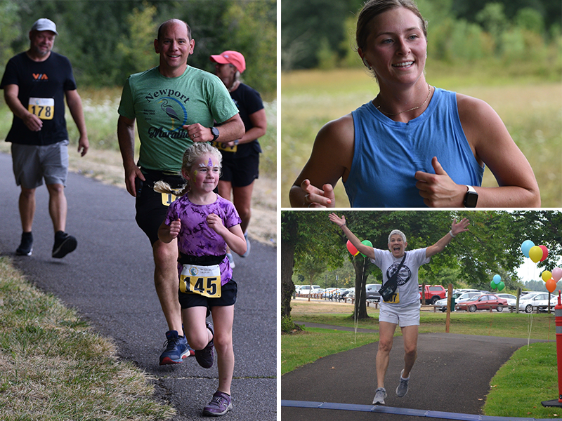 Hope Run 2023 runners collage